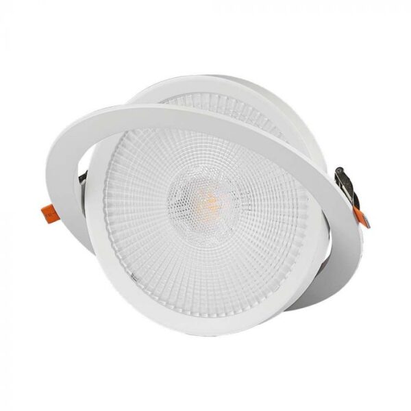 30W LED įleidžiamas šviestuvas, baltas, 4000K, SAMSUNG LED chip - Image 3