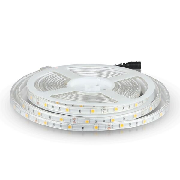4,8W/m LED juosta, 30LED/m, 4000K, IP65, 5m ritė