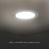 12W LED įleidžiama panelė, balta, 3000K - Image 2