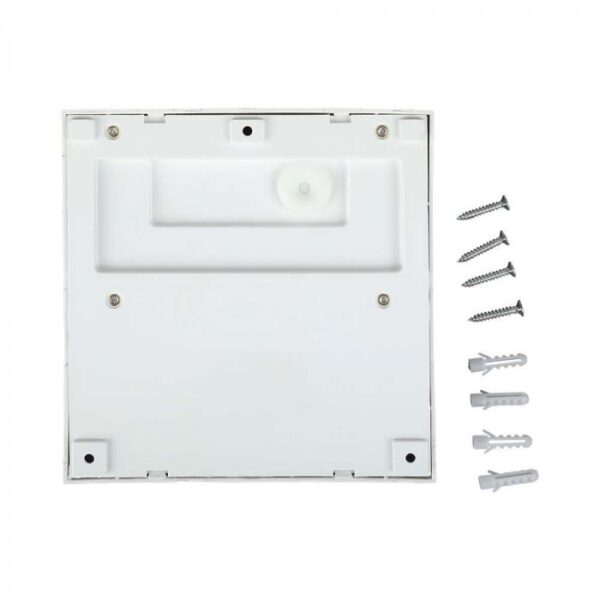 3W LED sieninis šviestuvas, baltas, 4000K, IP65 - Image 3