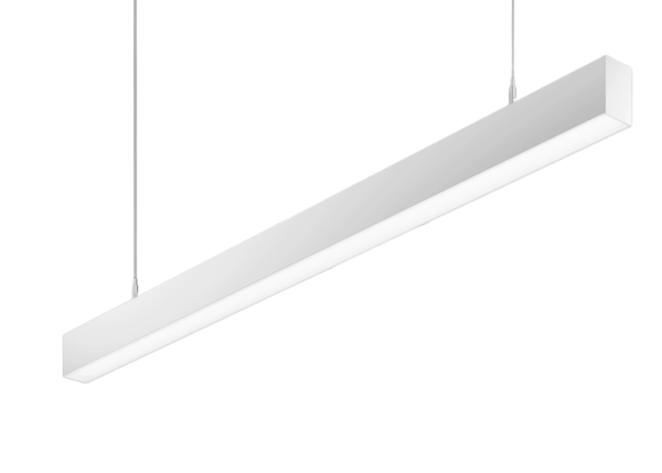 26W pakabinamas linijinis šviestuvas X-LINE SLIM L-DOWN LED COMPACT, baltas, 4000K, IP40