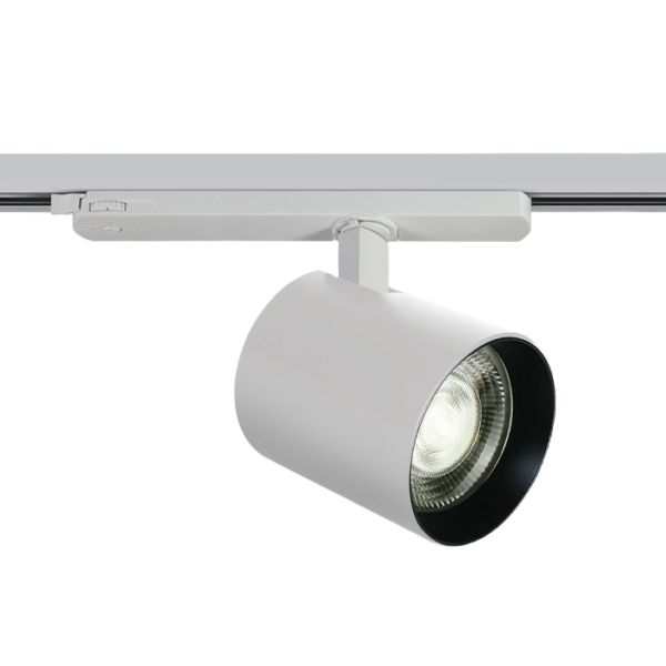 35W LED akcentinis šviestuvas į 3 fazių bėgelį, baltas, 3000K, DALI - Image 2