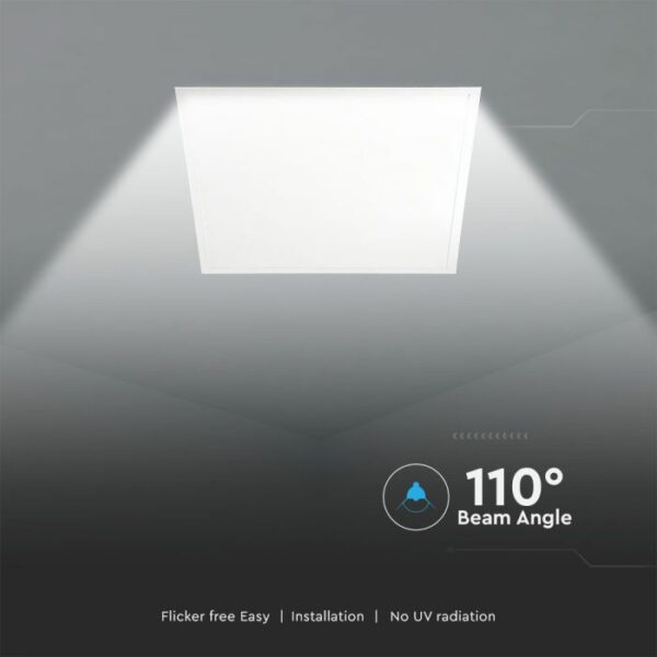 36W LED panelė, 60x60cm, balta, 6400K - Image 3