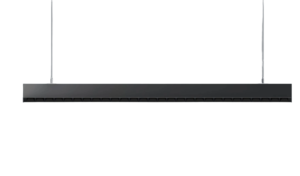 37,3W LED linijinis pakabinamas šviestuvas X-LINE SLIM, juodas, 4000K, IP40, šviečia į viršų ir į apačią