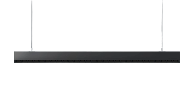 37,3W LED linijinis pakabinamas šviestuvas X-LINE SLIM, juodas, 4000K, IP40, šviečia į viršų ir į apačią