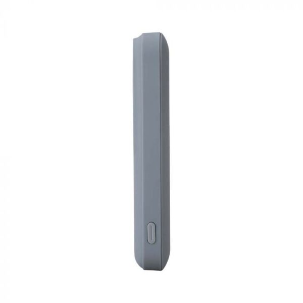 Išorinė baterija (power bank), 10000mAh, pilkos spalvos, su belaidžio krovimo funkcija - Image 7