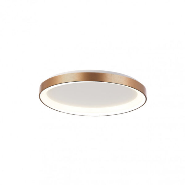 48W LED paviršinis šviestuvas VICO, aukso sp., 3000/4000K, dimeriuojamas