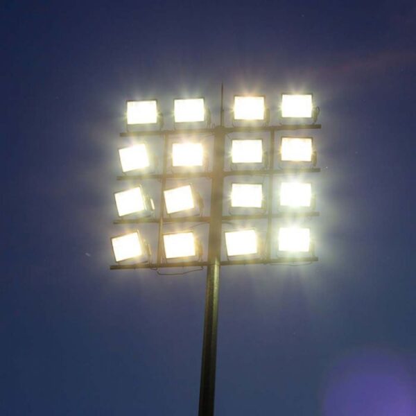 200W LED prožektorius, juodu korpusu, 6500K, SAMSUNG CHIP - Image 2