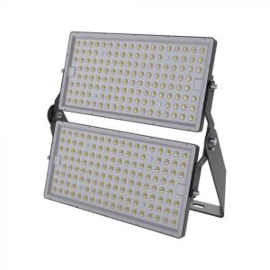 500W LED prožektorius, juodu korpusu, 6500K