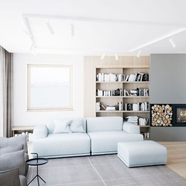 7W LED šviestuvas į 3 fazių bėgelius, baltas, 4000K, SAMSUNG LED chip - Image 2