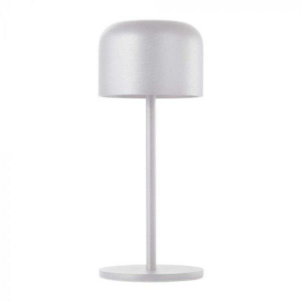 1,5W LED įkraunamas stalo šviestuvas, baltas, 2700-5700K, dimeriuojamas, IP54