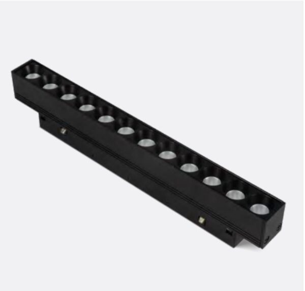 12W LED šviestuvas į magnetines sistemas ONELIGHT MINI/MIDI, juodas, 3000K - Image 2