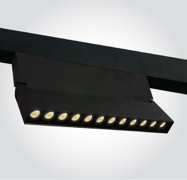 20W LED šviestuvas į magnetines sistemas ONELIGHT MINI/MIDI, juodas, 3000K, 42124BA/B/W