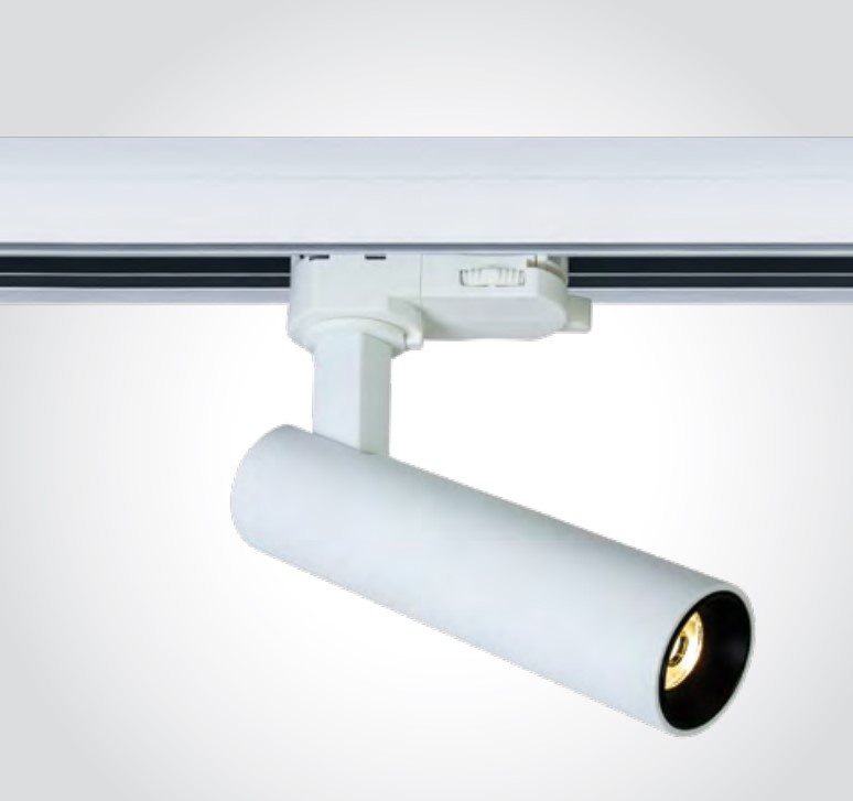 9W LED akcentinis bėgelio šviestuvas, baltas, 3000K, dimeriuojamas, 65108AT/W/W - Image 2