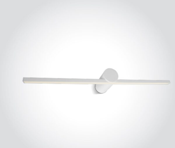 14W LED sieninis vonios šviestuvas, baltas, 3000K, IP44