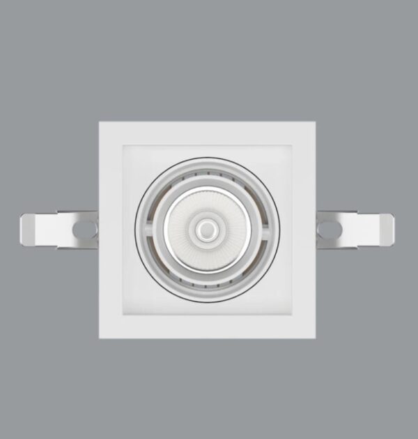 12,8W įleidžiamas šviestuvas BERYL NEW LED K-1, baltas, 4000K, IP44 - Image 3