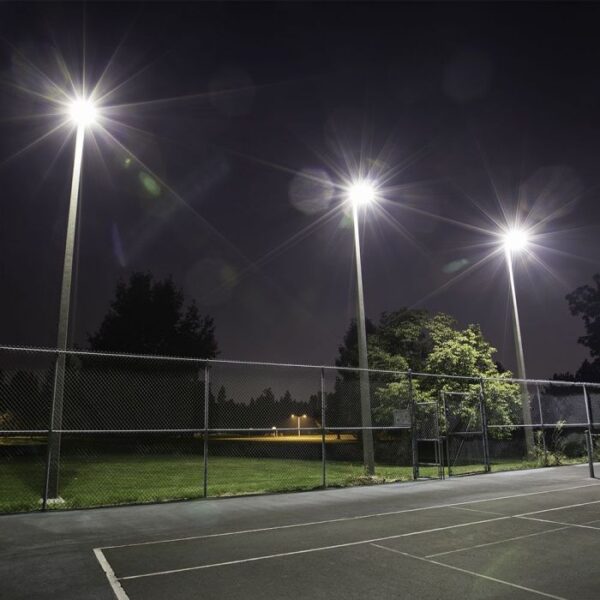 100W LED prožektorius, juodu korpusu, 6500K, SAMSUNG CHIP - Image 2