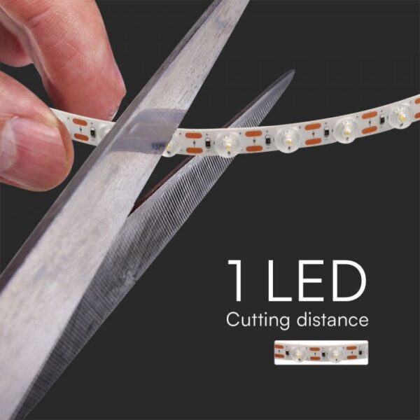 16,5W/m LED juosta, 48LED/m, 24V, 4000K, 5m ritė - Image 2