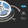 10W/m LED juosta, 120LED/m, 24V, 3000K, 10m ritė, su "bėgančios" šviesos efektu. Reikalingas valdiklis LED100655 - Image 2
