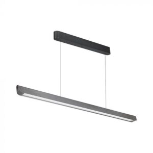 36W LED pakabinamas linijinis šviestuvas, pilkas, 3000/4000/6400K