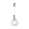 5W LED pakabinamas šviestuvas, plieno sp./skaidrus, 3000K