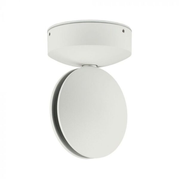 6W LED paviršinis fasado šviestuvas, baltas, 3000K, IP65