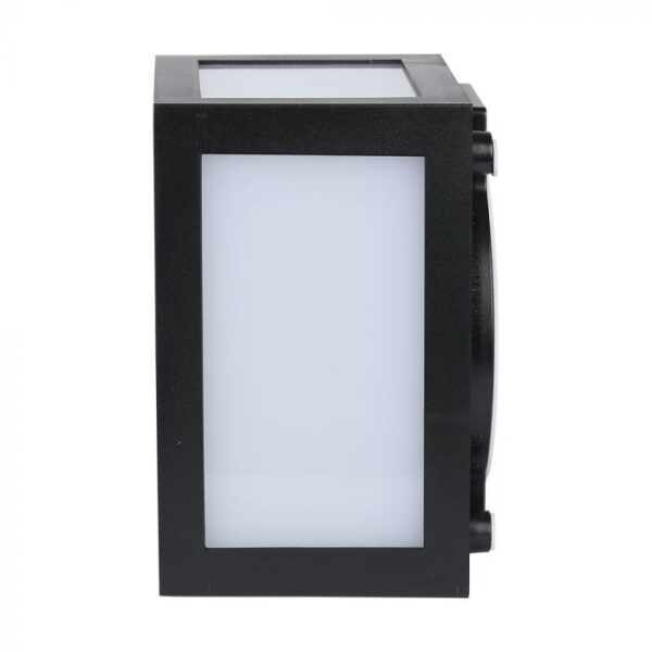 12W LED sieninis fasado šviestuvas, juodas, 6400K, IP65 - Image 4