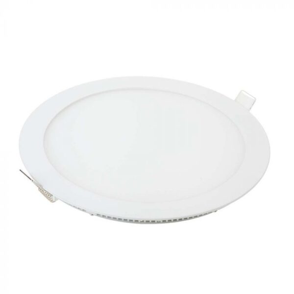 12W LED įleidžiama panelė, balta, 6400K, su maitinimo šaltiniu