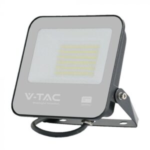50W LED prožektorius, juodu korpusu, 6500K, SAMSUNG LED chip