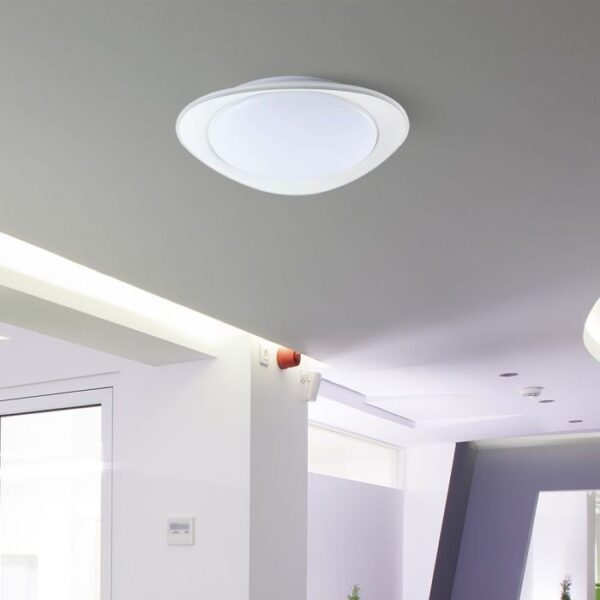 30/60W LED paviršinis šviestuvas, baltas, 3000/4000/6500K, dimeriuojamas, PHANTOM dangtelis - Image 2