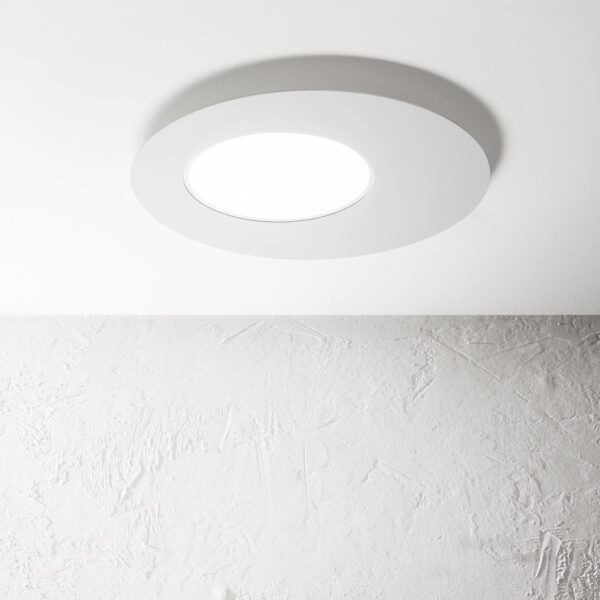 17W LED paviršinis šviestuvas IRIDE, baltas, 3000K, dimeriuojamas - Image 2
