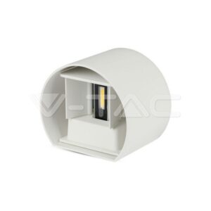 5W sieninis lauko šviestuvas, baltas, 4000K, IP65