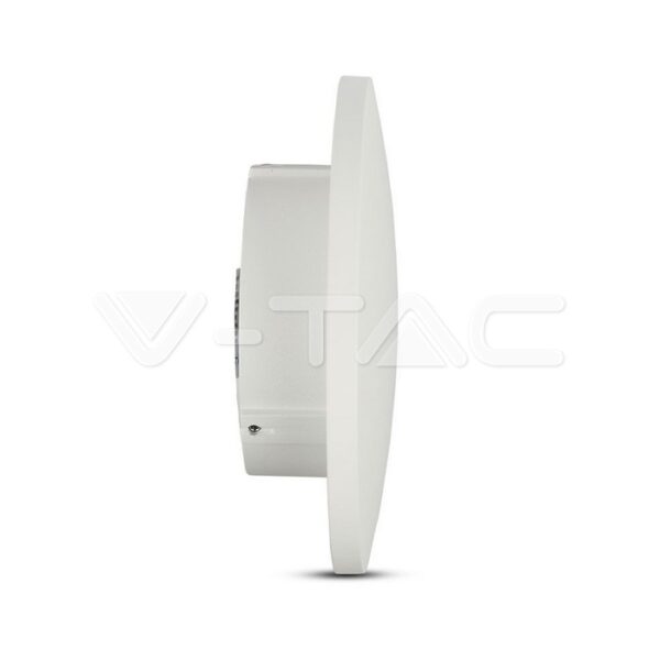 8W sieninis lauko šviestuvas, baltas, 4000K, IP65 - Image 2