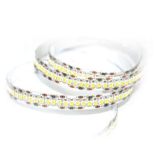 17W/m LED juosta, 204LED/m, IP20, 6400K, 5 metrų ritė