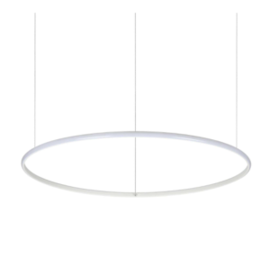 40W pakabinamas šviestuvas HULAHOOP SP D080, 3000K, baltas