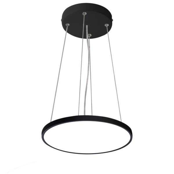 18W LED pakabinamas šviestuvas ALATA, juodas, 2800/4000/6000K