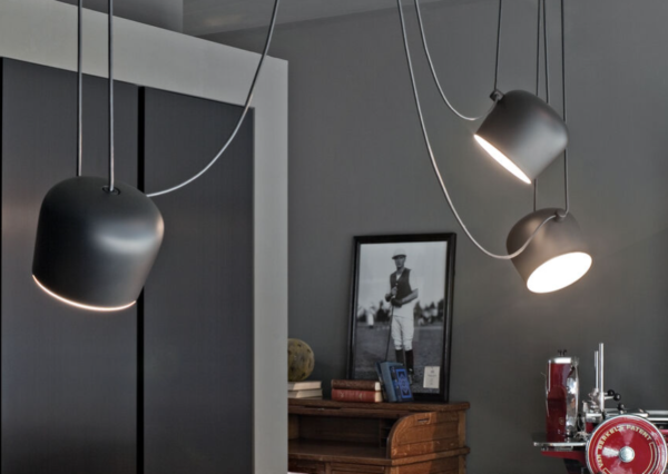 3x16W LED pakabinamas šviestuvas AIM, baltas, 2700K, dimeriuojamas, 3 gaubtų - Image 3