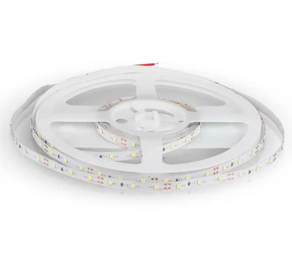 4,2W/m LED juosta, 60LED/m, 12V, mėlyna sp., IP20, 5 metrų ritė