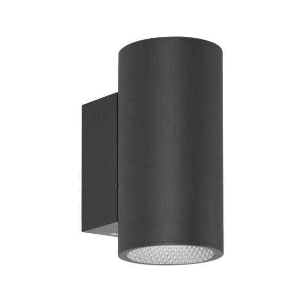 20W LED sieninis fasado šviestuvas LENTA 3K, juodas, 3000K