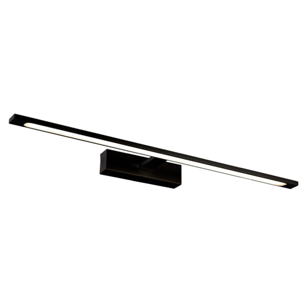 20W LED veidrodžio/paveikslų šviestuvas LAMIENA, juodas, 3000K
