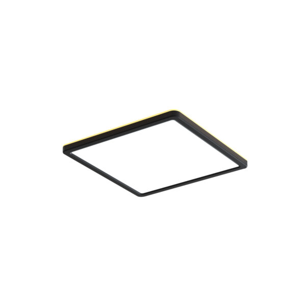 22W LED paviršinė panelė ALERIA, juoda, 2800/4000/6000K