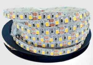 19,2 W/m LED juosta LUXSONN, DC24, 168 LED/m, 2700-6500K