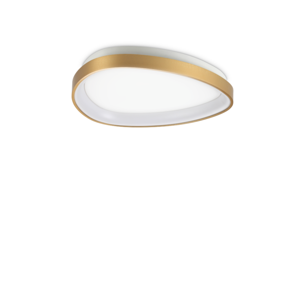 23W LED paviršinis šviestuvas GEMINI, žalvario sp., 3000K