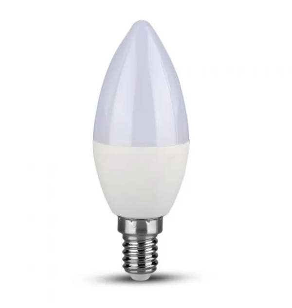 5,5W LED lemputė, Е14, žvakės formos, 4000K, dimeriuojama