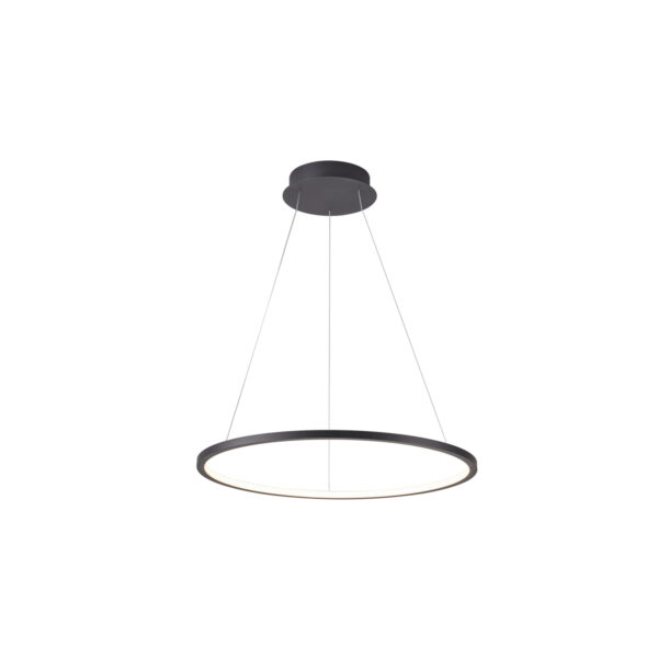 24W LED pakabinamas šviestuvas VINOLA, juodas, 3000/4000K - Image 2