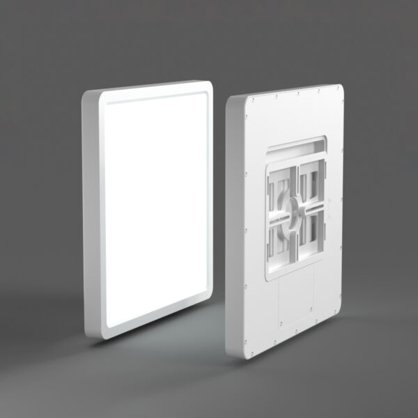 24W LED paviršinė panelė BASTIA, balta, 2800/4000/6000K - Image 2