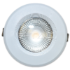 20W LED apvalus šviestuvas COB, (6000K) šaltai balta