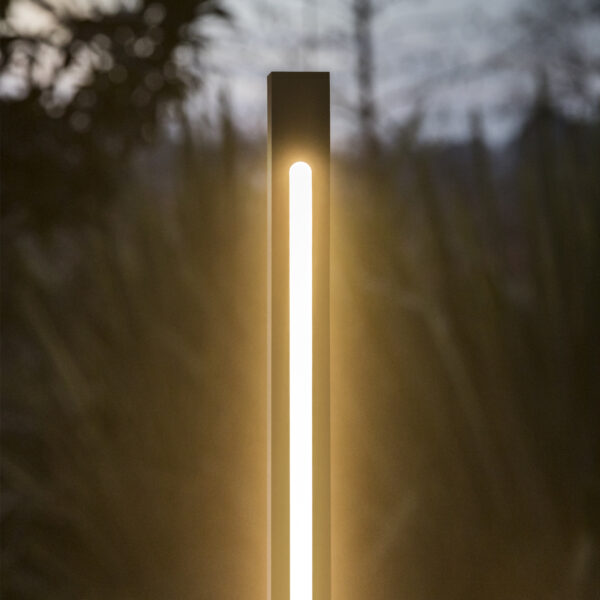 25W LED pastatomas lauko šviestuvas JEDI, juodas, 3000K, IP65 - Image 6