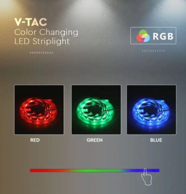 24W/m LED juosta, 60LED/m, 24V, 3IN1+RGB, IP65, 5 metrų ritė - Image 3