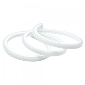 24V LED lankstus, šviečiantis kabelis V-TAC Neon Flex, silikonas, 3000K (šiltai balta), 10m pakuotė